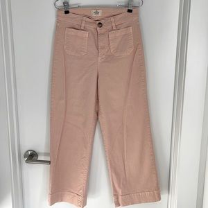 Marine layer wide leg crop pants